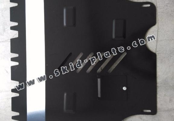 Steel skid plate for Skoda Superb