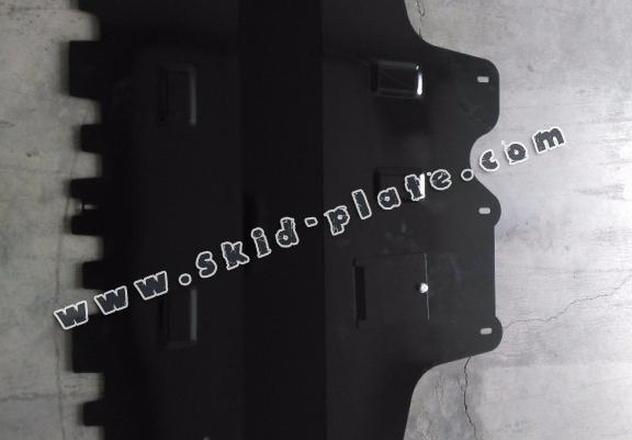 Steel skid plate for VW Caddy