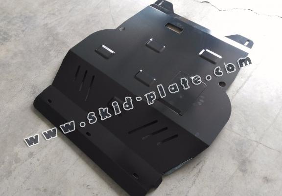 Steel skid plate for VW Bora