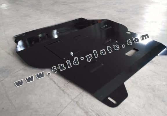 Steel skid plate for golf mk4