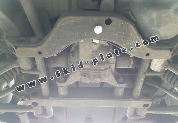 Steel diferential skid plate for Mercedes ML W163