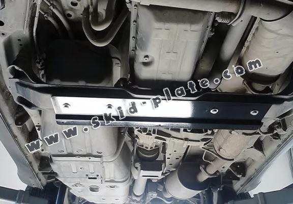 Steel gearbox skid plate for Mitsubishi Pajero 4 (V80, V90)