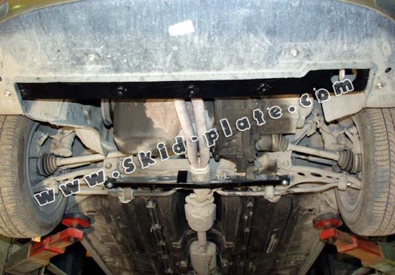 Steel skid plate for the protection of the engine, gearbox and differential for Fiat Palio