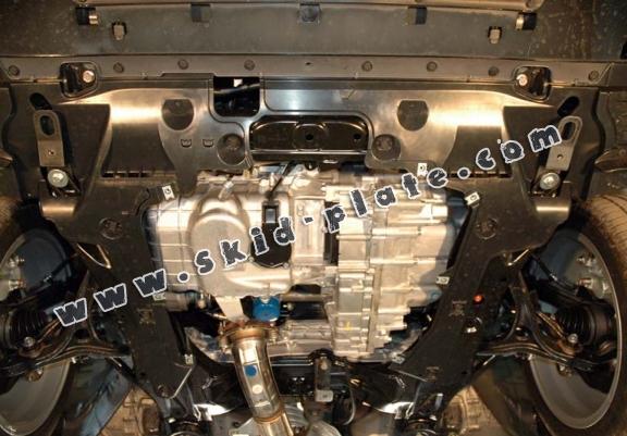Steel skid plate for the protection of the engine and the gearbox for Honda Accord