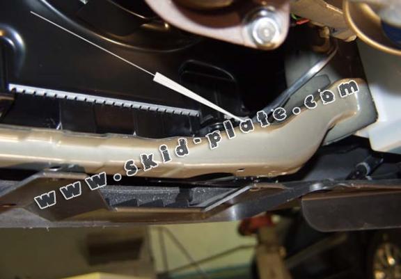 Steel skid plate for Honda Civic (hayon)