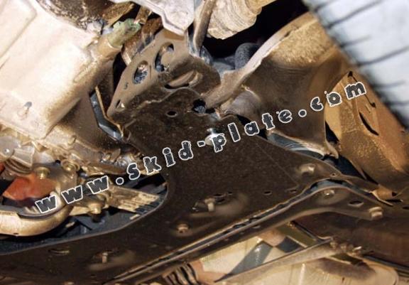 Steel skid plate for Nissan Note