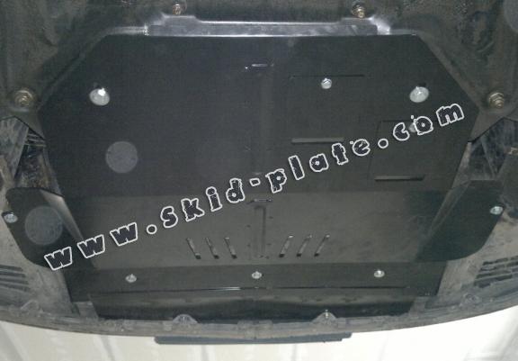 Steel skid plate for Peugeot 307