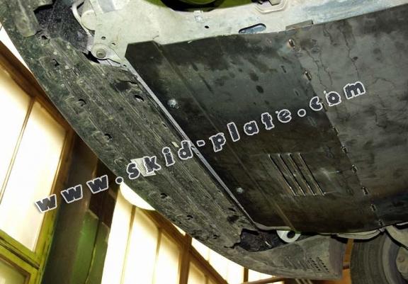 Steel skid plate for Nissan Kubistar