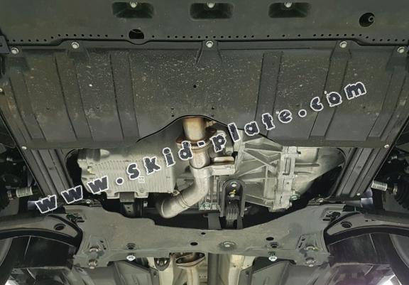 Steel skid plate for the protection of the engine and the gearbox for Suzuki S-Cross