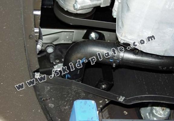 Steel skid plate for Volkswagen Pointer