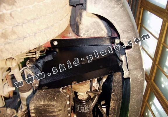 Steel skid plate for Nissan Interstar