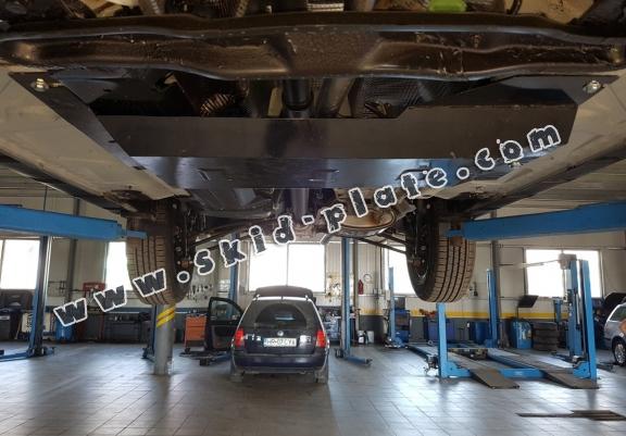 Steel DPF skid plate  for Dacia Duster