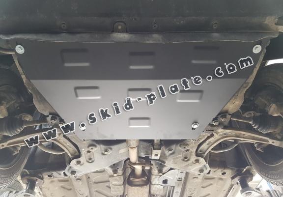 Steel skid plate for Fiat 500 S