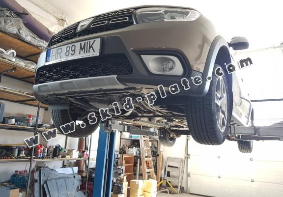 Steel skid plate for Dacia Logan MCV