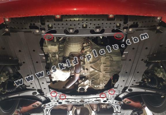 Steel skid plate for Suzuki Baleno