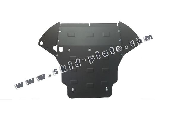 Steel skid plate for Audi A8