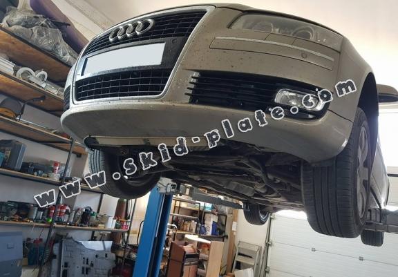 Steel skid plate for Audi A8