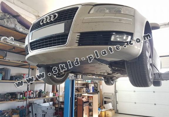 Steel skid plate for Audi A8