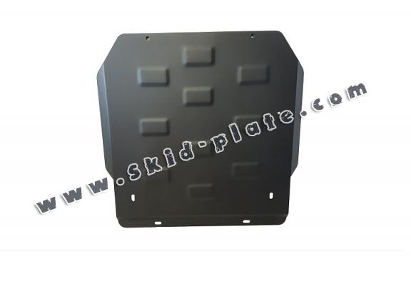 Steel gearbox and differential skid plate for Mitsubishi L 200