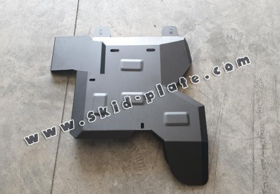 Steel AdBlue tank plate for Man TGE