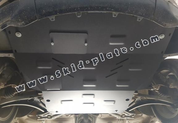 Steel skid plate for the protection of the engine and the gearbox for Smart FourFour petrol
