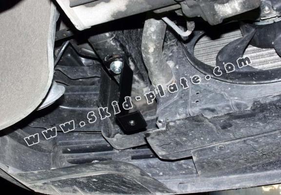 Steel skid plate for Skoda Rapid