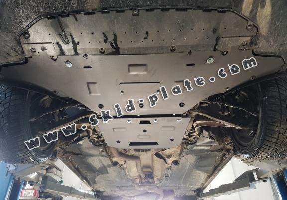 Steel skid plate for Audi A4 B8, diesel