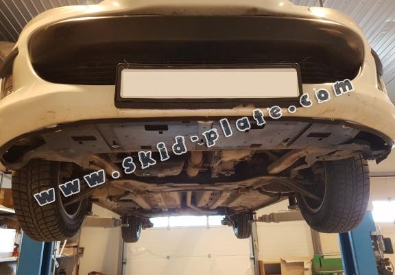 Steel skid plate for the protection of the engine and the gearbox for Peugeot 3008