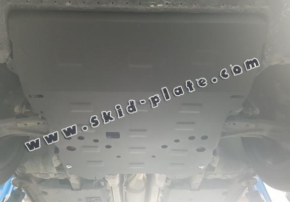 Steel skid plate for Peugeot 408