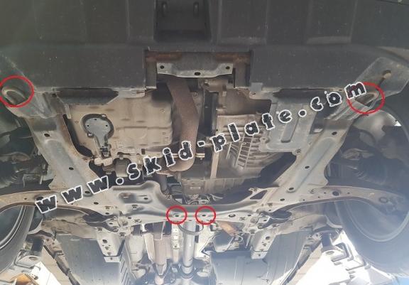 Steel skid plate for Honda CR-V