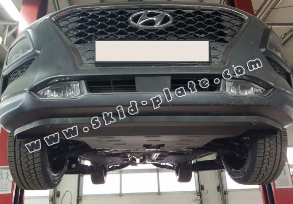 Steel skid plate for Hyundai Kona