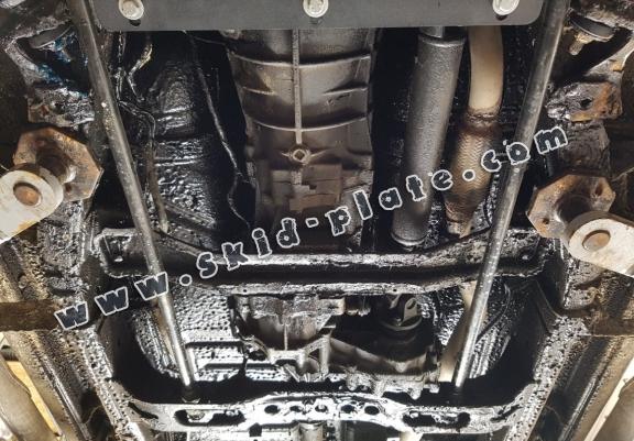 Steel gearbox skid plate for Nissan Terrano II 