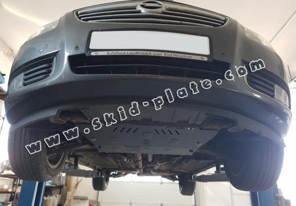 Steel skid plate for Opel Astra J Sedan