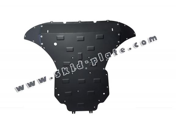 Steel skid plate for Porsche Cayenne