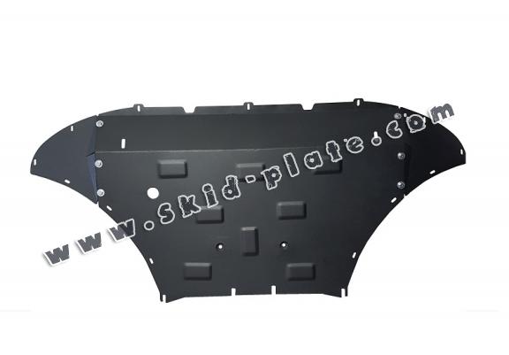 Steel skid plate for Porsche Cayenne