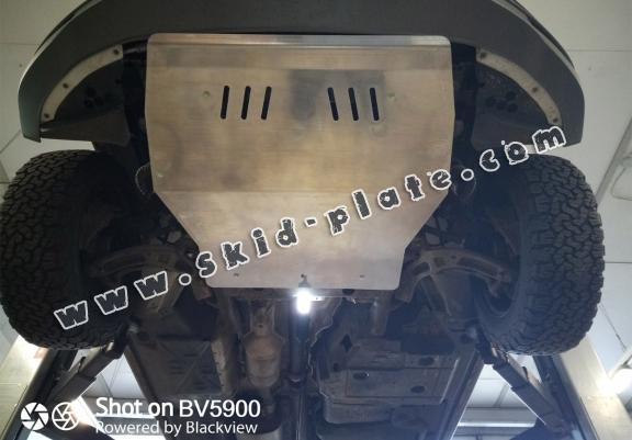 Aluminum skid plate for Volkswagen Transporter T6.1