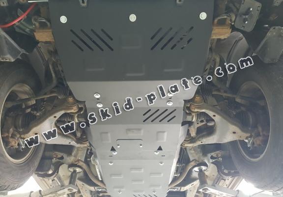 Steel gearbox skid plate for Toyota Land Cruiser J120