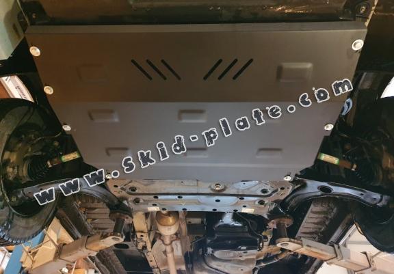 Steel skid plate for the protection of the engine and the gearbox for Ford Transit Custom - FWD