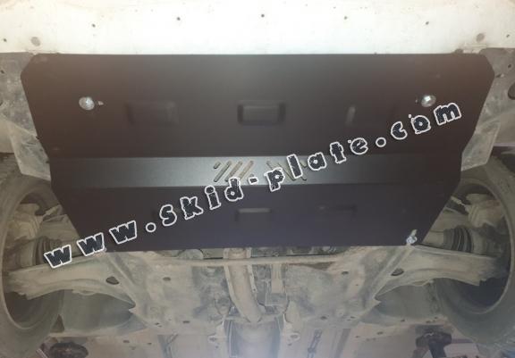 Steel skid plate for the protection of the engine and the gearbox for Citroen C-Elysee