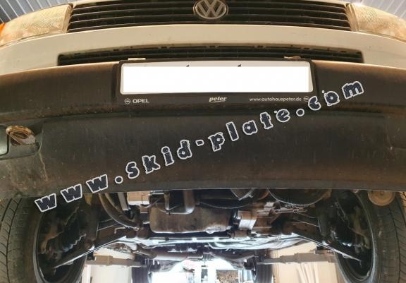 Steel skid plate for VW Transporter T4
