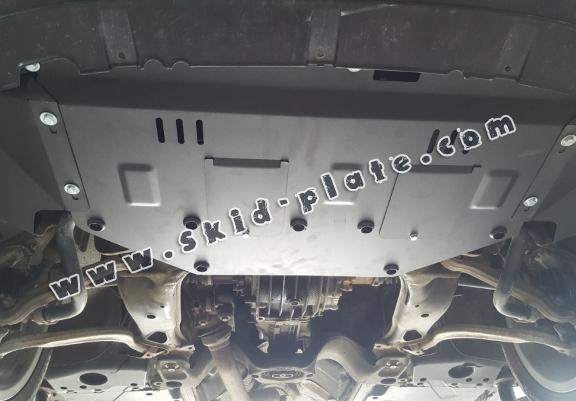 Steel skid plate for Audi A4 B7