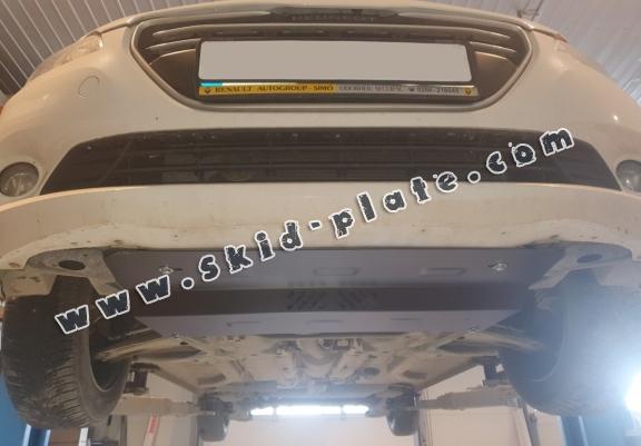 Steel skid plate for the protection of the engine and the gearbox for Citroen C-Elysee