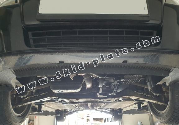 Steel skid plate for Volvo C30