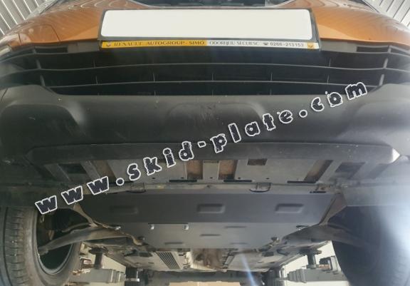 Steel skid plate for the protection of the engine and the gearbox for Renault Clio 4
