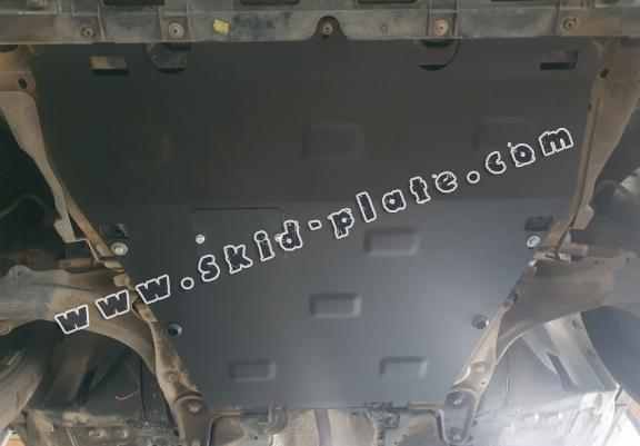 Steel skid plate for the protection of the engine and the gearbox for Renault Clio 4