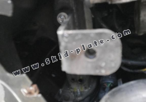 Steel skid plate for Vw golf mk5