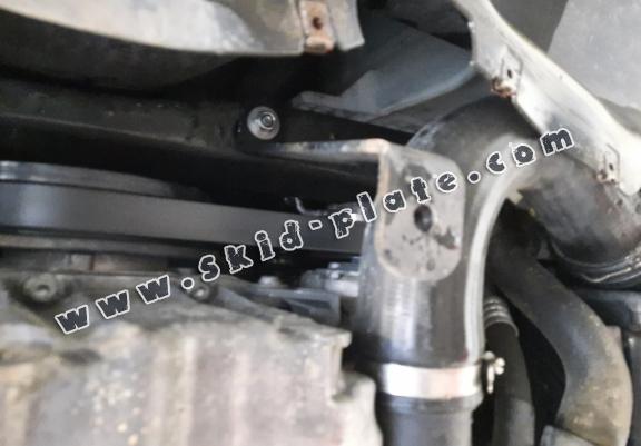 Steel skid plate for Skoda Octavia 2