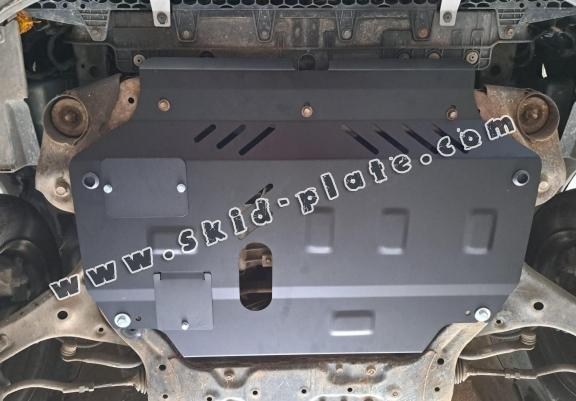 Steel skid plate for Hyundai Accent