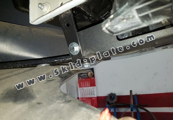 Steel skid plate for Opel Movano