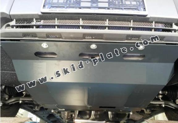 Steel skid plate for Opel Movano